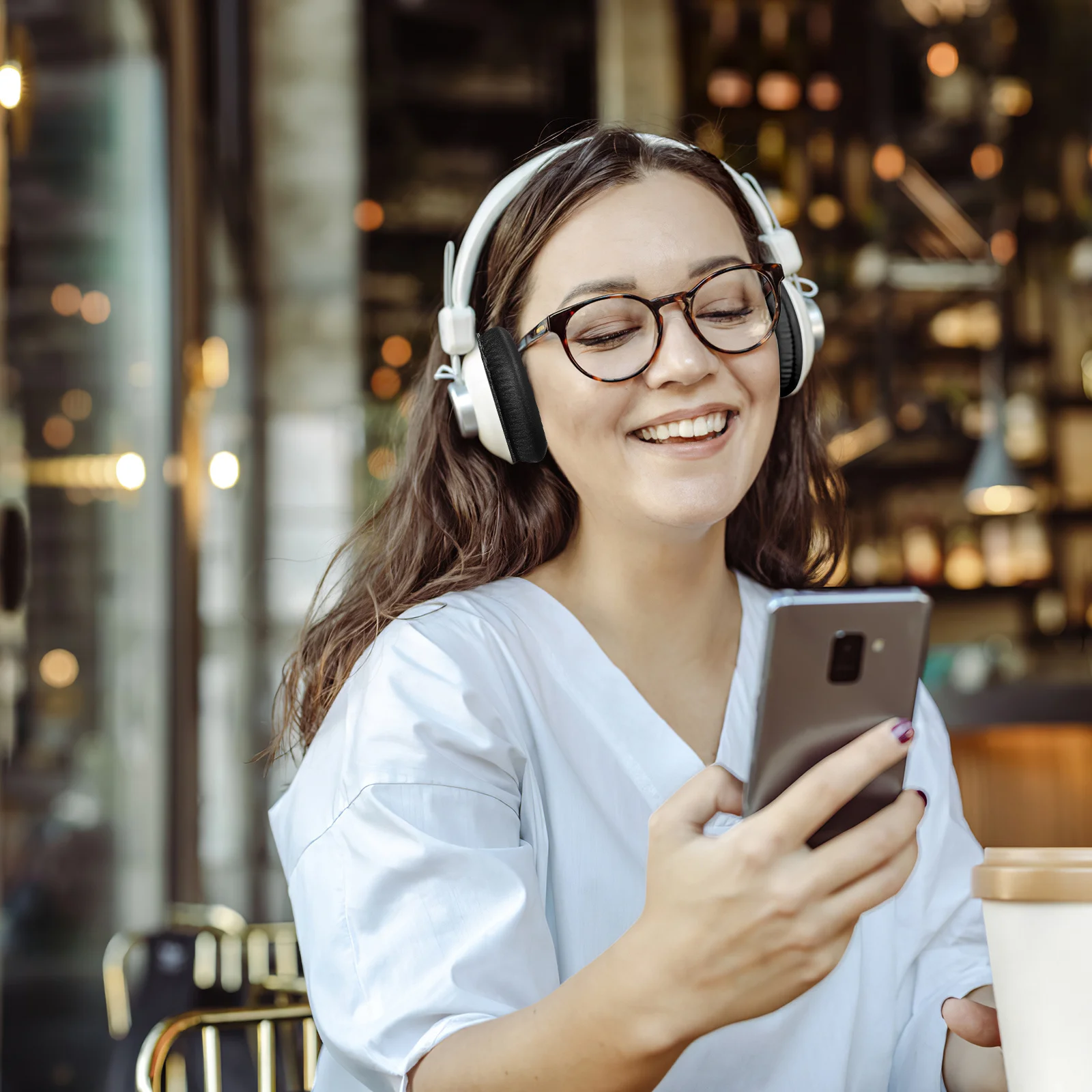 

1 Pair Pads Earpads Cushions For Headphones For On-Ear Headphones Noise Reduction Replacement Cushions Over Ear Headphone