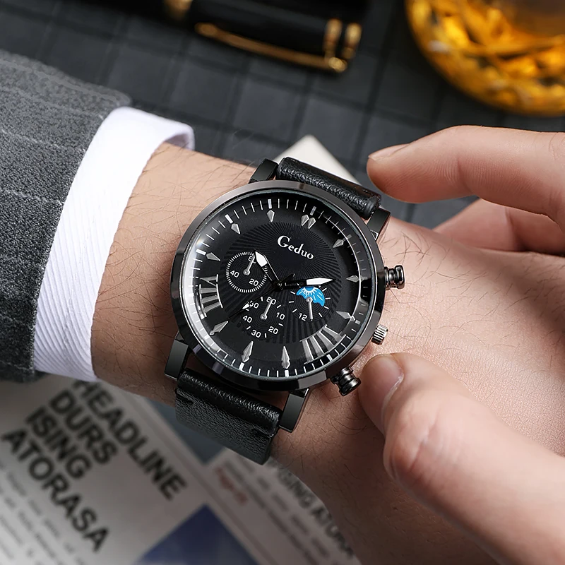 2022 neue Ankunft Fashion Business Stil Quarz Uhren Für Männer Luxus Marke Hohe Qualität Armbanduhr Relogio Masculino Montre