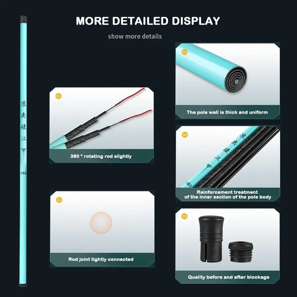 Telescopic Fishing Rod Full Kits Spincast Fishing Reel Casting Rod Fishing Rod Set Carbon Fibre Glass Fibre Feeder Rod Combo