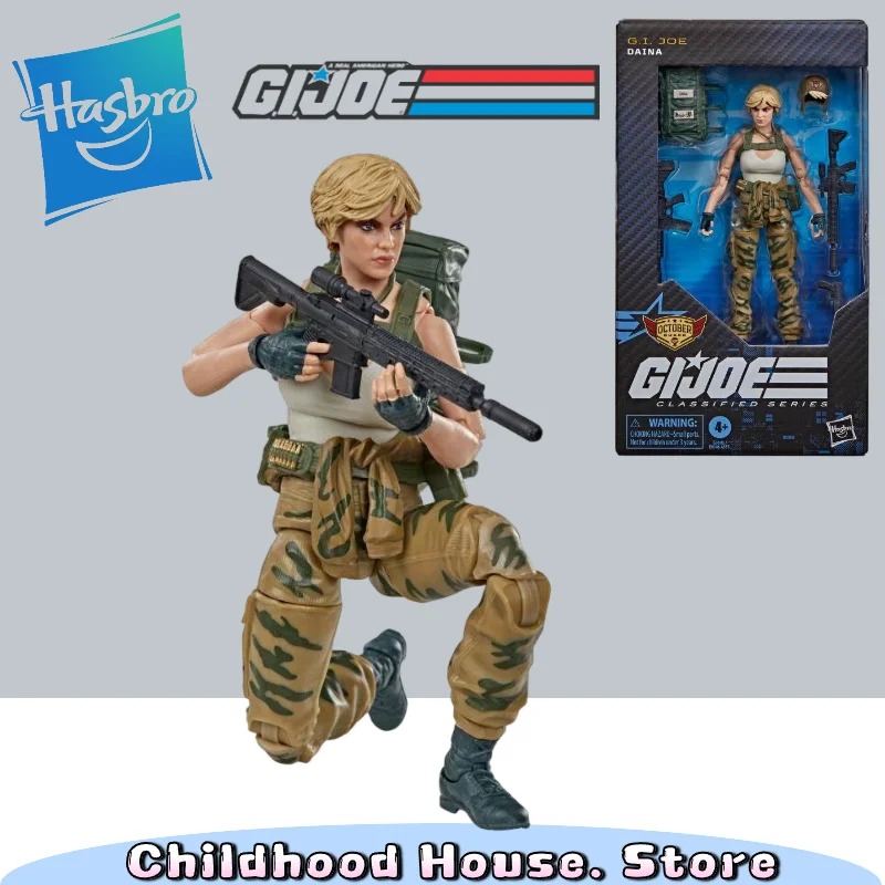 Hasbro G.I. Joe Classified Series #231 Daina of the October Guard 6 Inch Articulated Action Figure Military Collectible Toy Gift