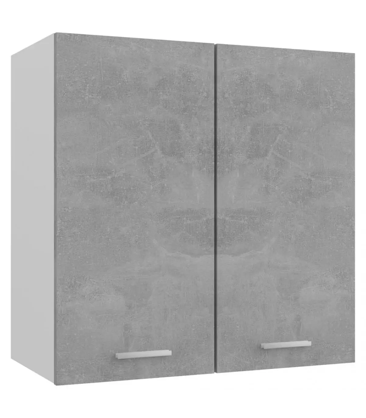 Kitchen cabinets hanging cabinet plywood gray concrete 60x31x60 cm