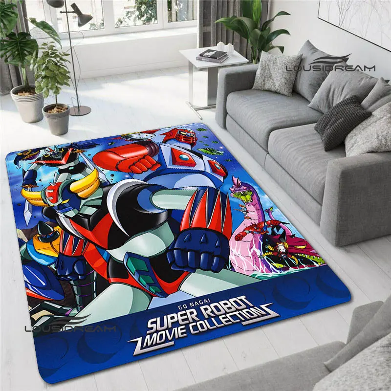 UFO ROBO GRENDIZER GOLDORAK printed carpet anime rug outdoor rug area rug kawaii room decor bedroom decor birthday gift