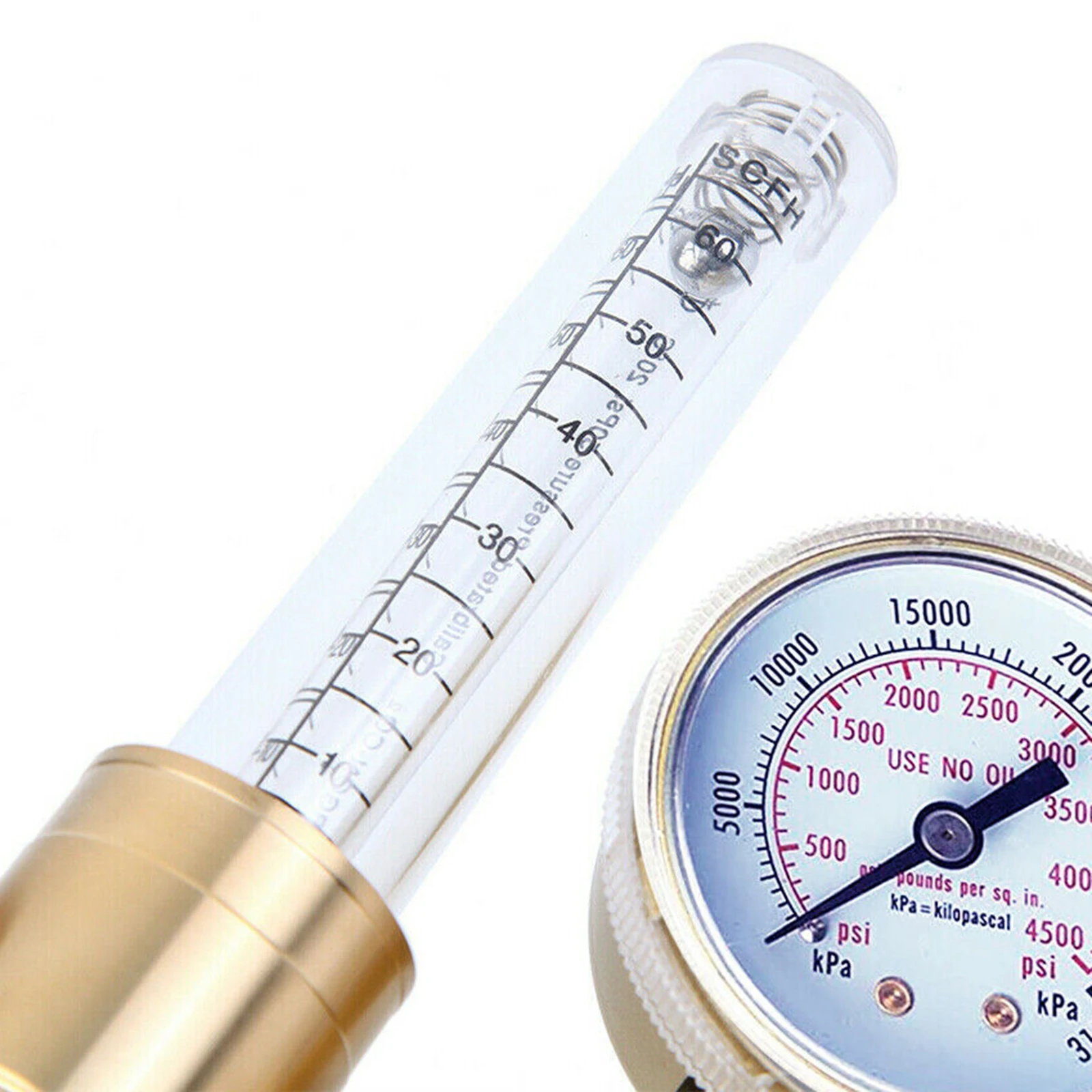 

Двойной сварочный выход, аргоновый регулятор CO2, расходомер, высокое качество для MIG 0-60CFH 0-4500 фунтов на квадратный дюйм премиум-класса