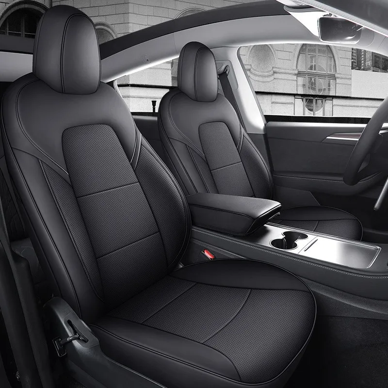 

Car Special Seat Covers For Tesla Model Y 2021 2022 2023 2024 Car Seat Protective Cover Leather Cushion Car Interior Accessories