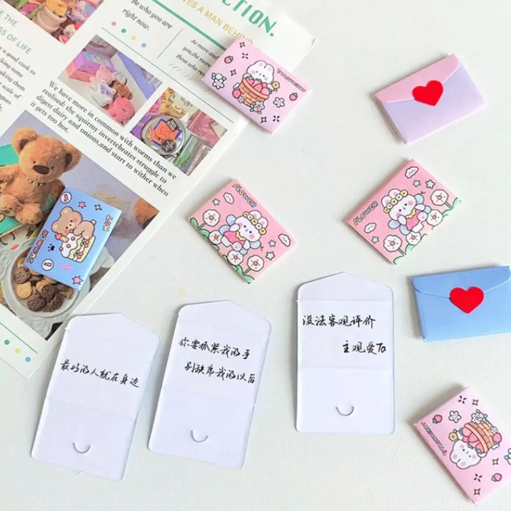 99 Obietnic/Błogosławieństw/Listy z Zadaniami Mini Kartki z Listami Miłosnymi Zestaw DIY Prezent Niespodzianka Samodzielnie Robione Wiadomości Miłosne Papierowe Rękodzieło Ręcznie Robione