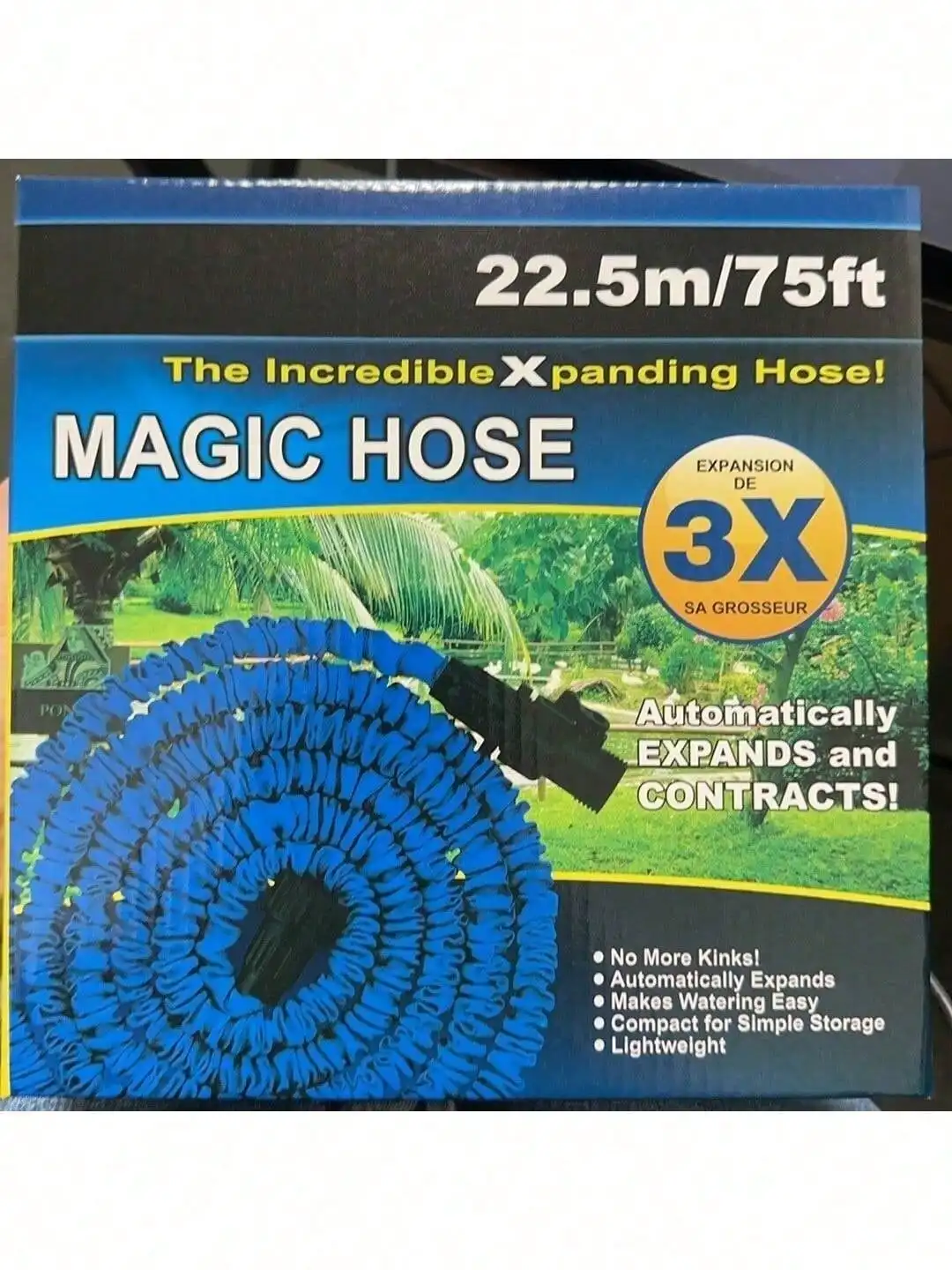1-Pack Magic Expanding Hose Easy-Storage Household Cleaning | Gardening Tools/Car Washing Tools