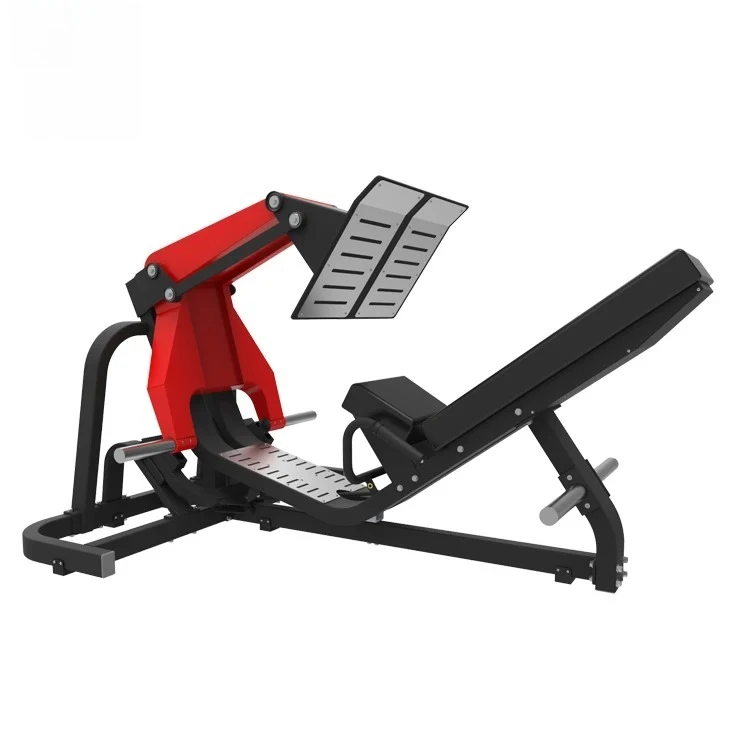 

zz New Fitness Gym TZ 6066 45 Degree Leg Press Machine Plate Loaded Strength Equipment