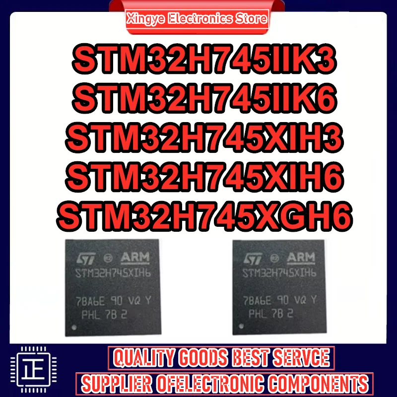 

STM32H745IIK3 STM32H745IIK6 STM32H745XIH3 STM32H745XIH6 STM32H745XGH6 Чипсет IC Новый оригинальный на складе