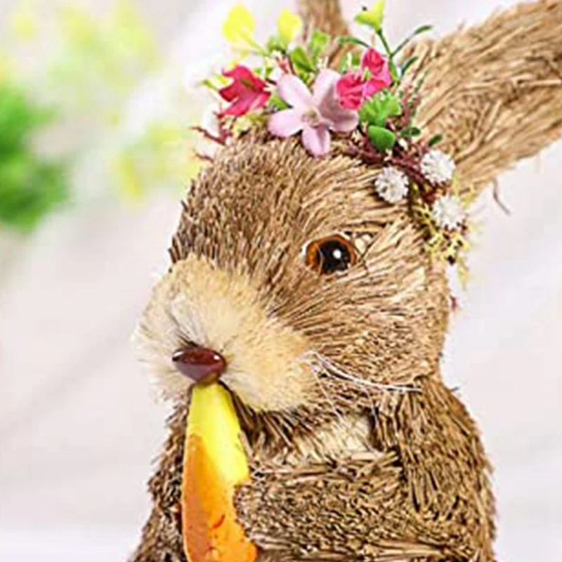 Пасхальное украшение в виде кролика