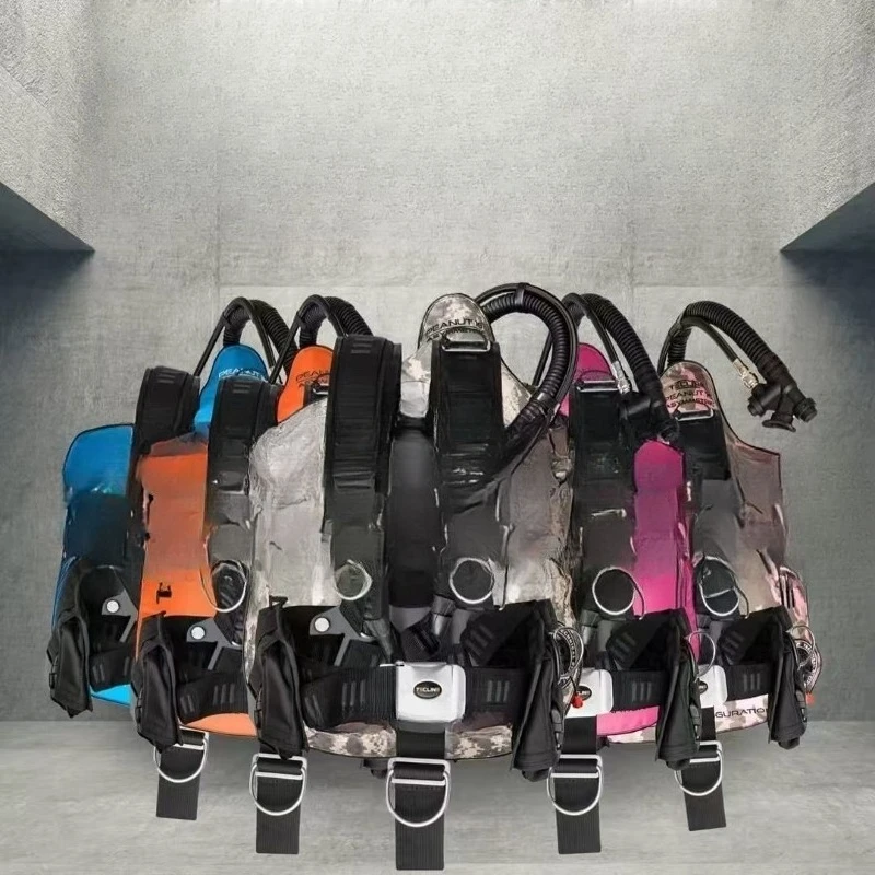 Asymmetric Single Bottle Technology Diving Backflight Buoyancy Adjuster Carbon Fiber