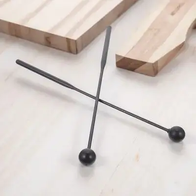 

2Pcs Premium Tongue Drum Mallets Marimba Sticks Comfortable Smooth Surface Durable Drumsticks for Children Tongue Drum Mallets