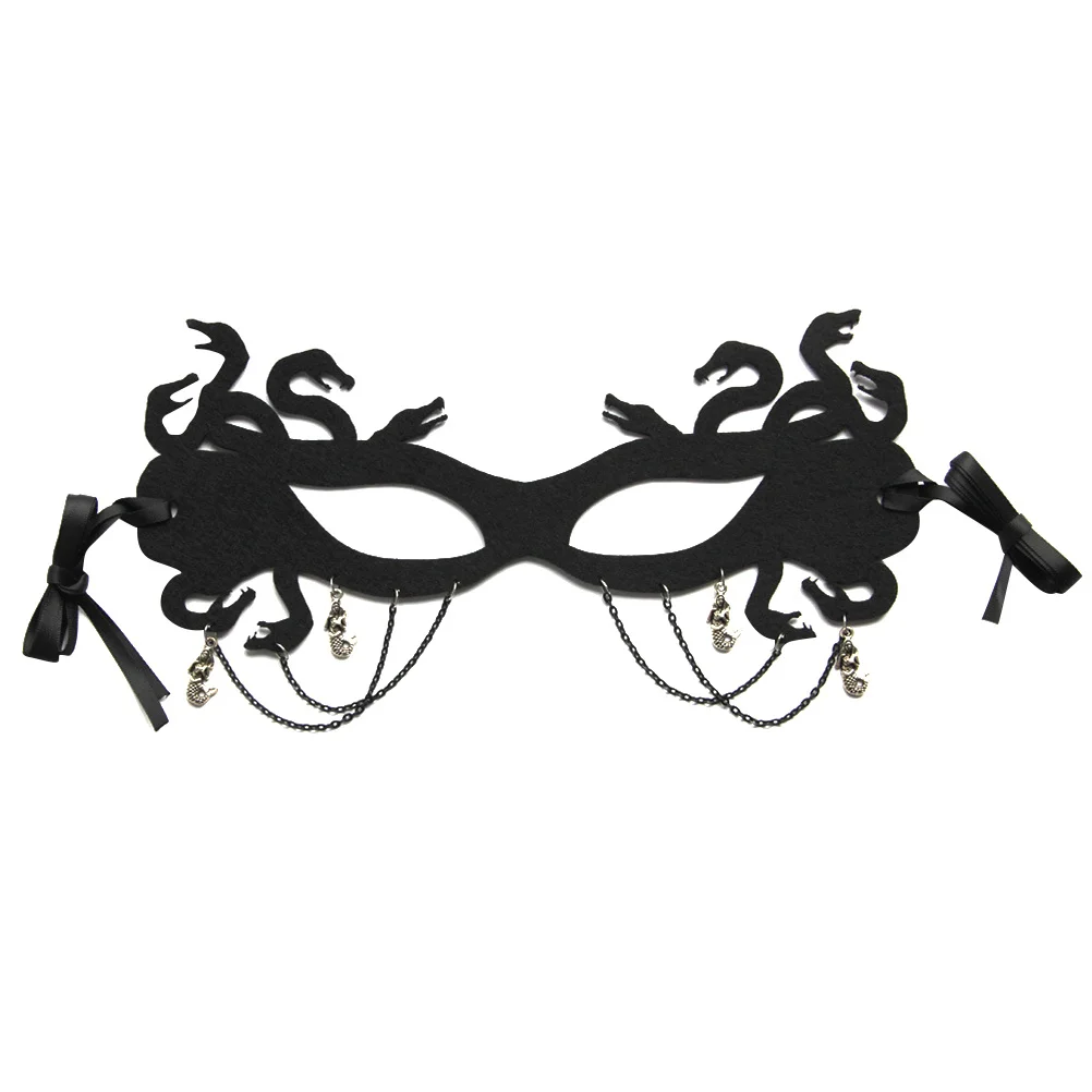 Masque de Cosplay de sorcière demi-visage Sexy pour femmes, accessoire de Costume d'halloween, fête de danse, carnaval, masque de fête d'halloween