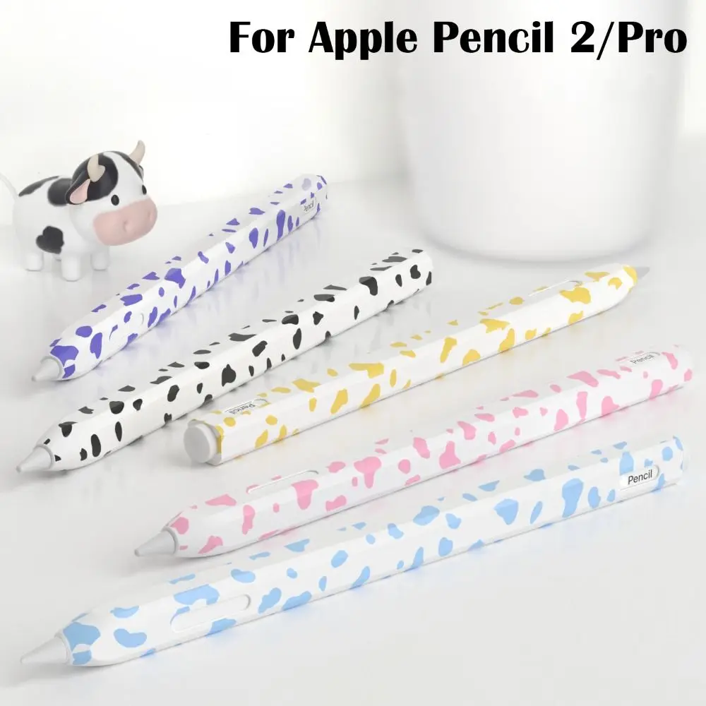 Liquid Silicone Tablet Pencil Case 2nd Gen Shockproof Stylus Sleeve Ergonomic Colorful for Apple Pencil 2/Pro