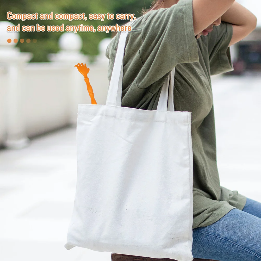 

2Pcs Long Handle Back Scratcher and Shoe Horn Plastic Dual-Purpose Massager Stick Itchy Back Relief Shoe Helper for Adults