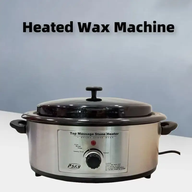 

6 Quart Hot Massage Stone Heater Spa Salon Warmer Heating Device Volcanic Heater Stone Warmer Heater EU Plug 220V