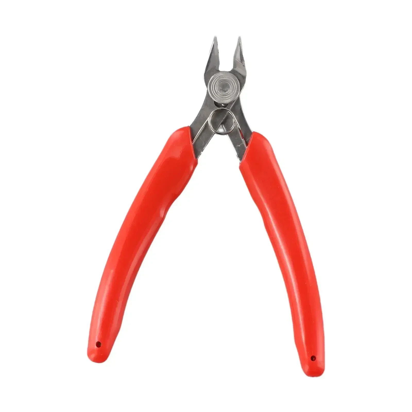 

Stainless Steel Cable Cutter Cutting Plier 1* Anti-slip Diagonal Nipper Pliers Rubber Handle Spring Loaded New