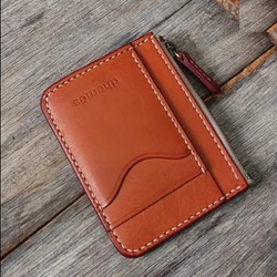 DIY leather craft Die cut Micro Sleeve Wallet simple card holder Card Case knife cutting dies hand punch tool