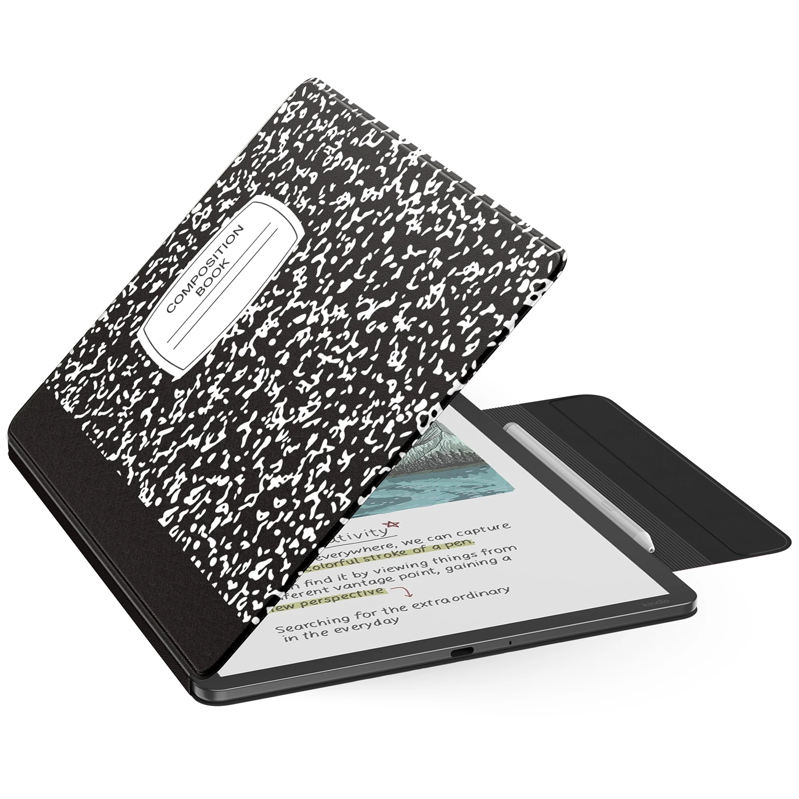 Magnetic Case for 11 inch Kindle Scribe 2025(3rd Generation)&Kindle Scribe Colorsoft 2025(1st Gen) -Slim Folio PU Leather Cover