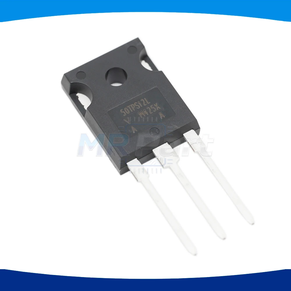 5Pcs 50TPS12L High Voltage Phase Control Thyristor SCR 1200V  50A 1.2KV Triac VS-50TPS12L-M3 TO-247 for Electronics