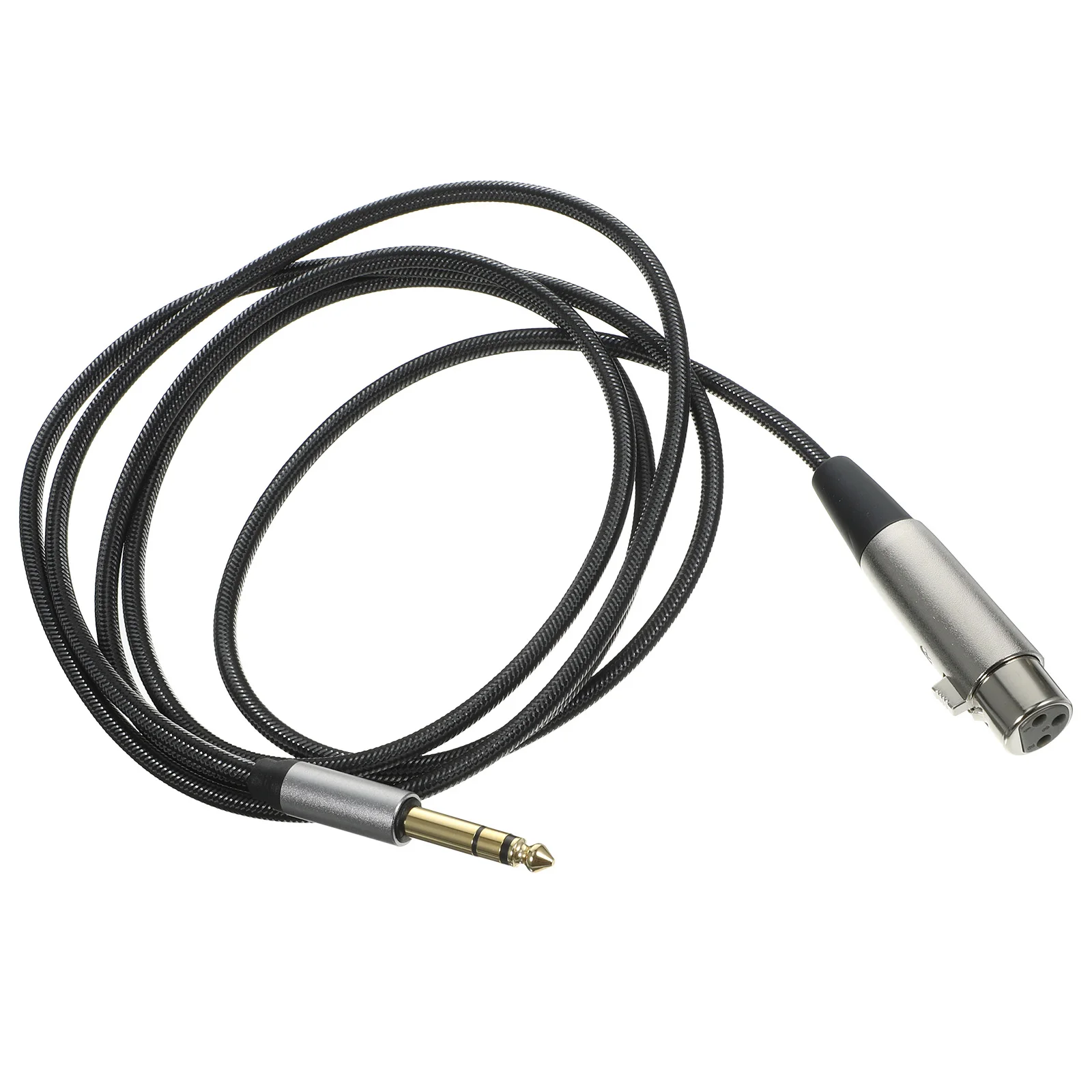 

1Microphone Audio Adapter Cable Tinned Copper Wire Nylon High Fidelity Audio Transmission Microphone Equipment Audio Connection