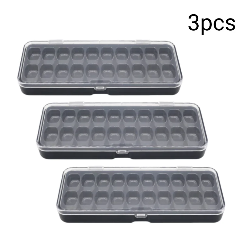 3pcs Dental Veneer Patch Tooth Box, Portable Storage Case
