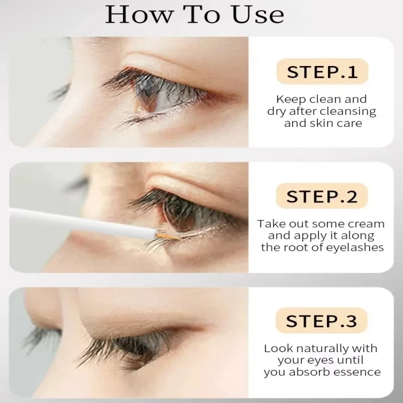 Fast Eyelash Growth Serum  Natural Eyelash Enhancer Longer Fuller Thicker Lashes Treatment New Products Eye Care Makeup ﻿