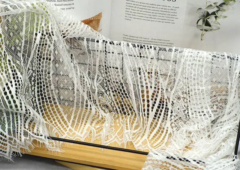 3-6M/lot Thickened Lace Trim 33cm Wide for Decorating Clothing Hemlines Skirt Edges and Waistbands as Clothing Accessories Set