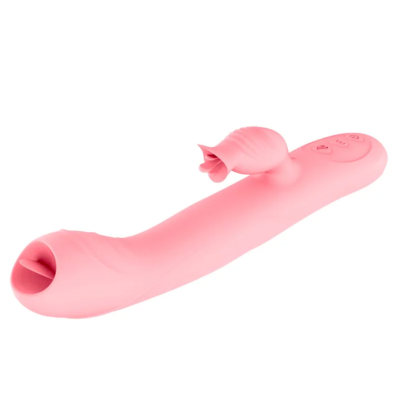 Fairy Vibration Telescopic Stick Female Vibration Telescopic Heating Tongue Licking Yin Device Masturbation Device Adult Sex Sex