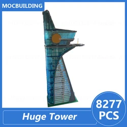 Huge Tower Model Moc Building Blocks Architecture Display Diy Assemble Bricks Educational Creative Collection Toys Gifts 8277PCS