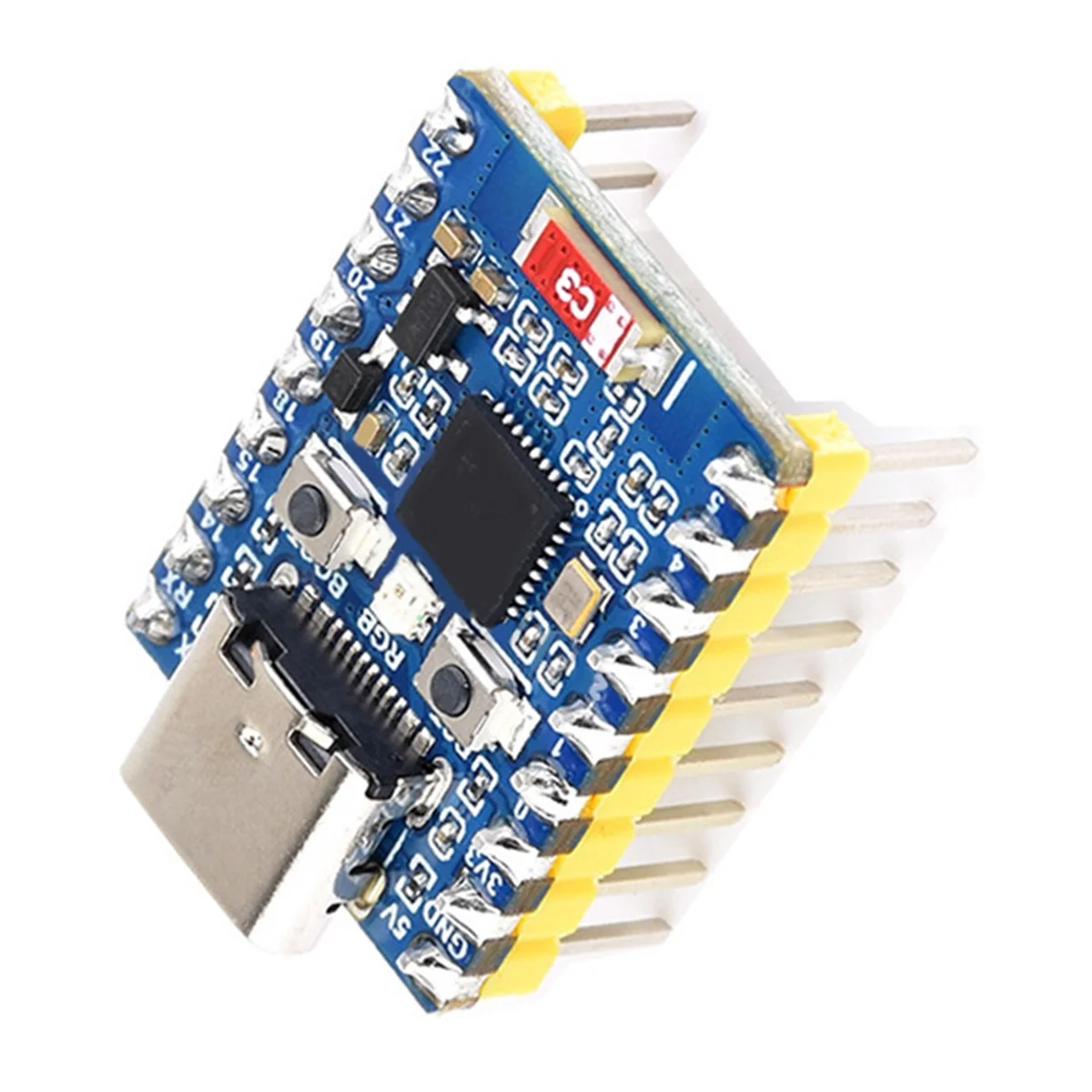 AT87-ESP32 Development Board ESP32-C6 Mini Development Board Based on ESP32-C6FH4 Dual Processors 2.4GHz WiFi 6 & Bluetooth 5