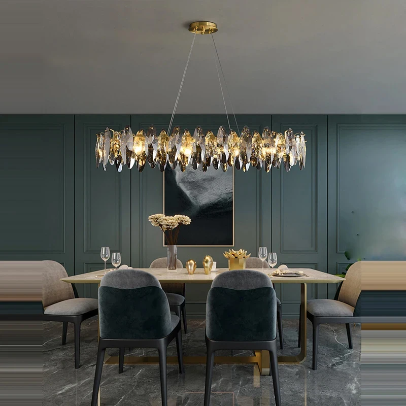

Nordic New Trend Gold Silver LED Hanging Chandelier Lighting,Lustre Suspension home decoration Indoor Fixtures For Living Room