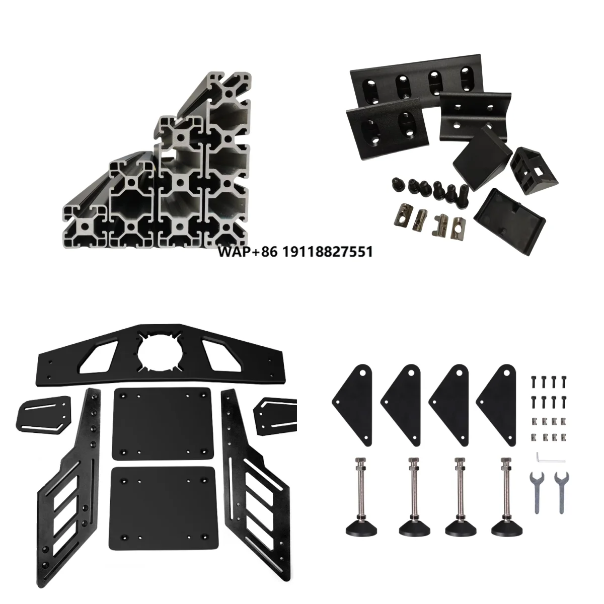 

40160 Customized Sim Racing Cockpit Chassis Assembly Parts DIY Car Driving Simulation Connectors