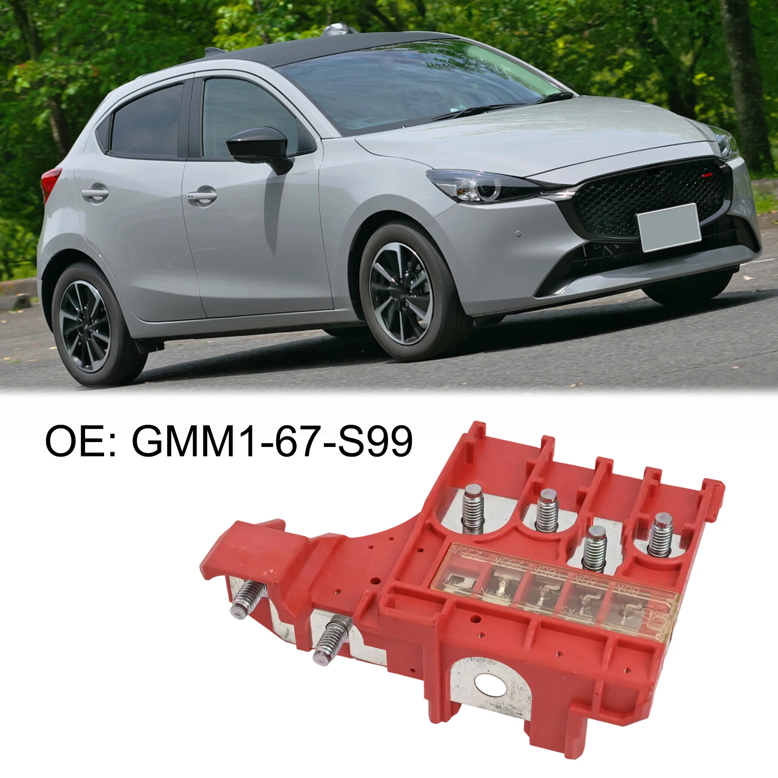 

OEM Design GMM167S99 Battery Fuse Suitable For For Mazda CX Series & For Mazda Model Three From Year Sixteen To Eighteen