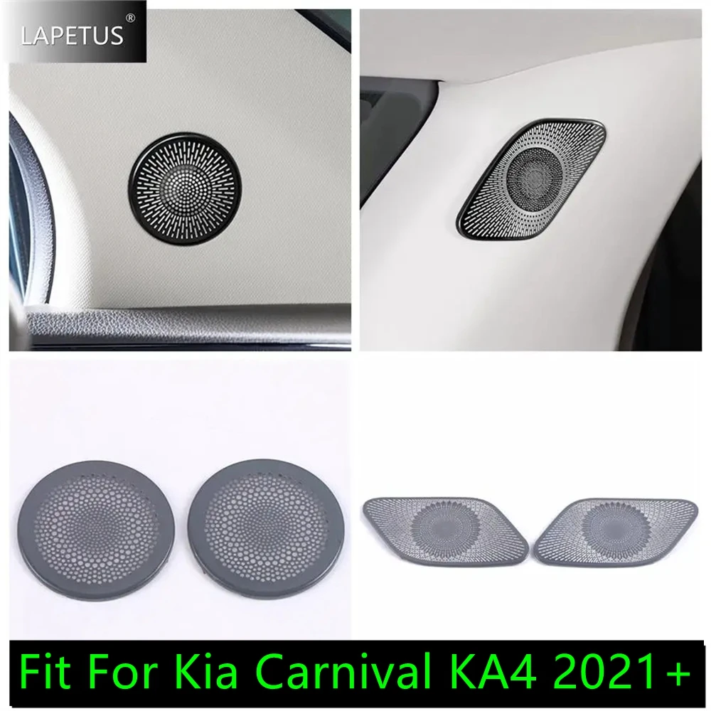 

Car Accessories Pillar A / C Post Speaker Audio Sound Frame / Dashboard Air AC Vents Cover Trim For Kia Carnival KA4 2021 - 2024