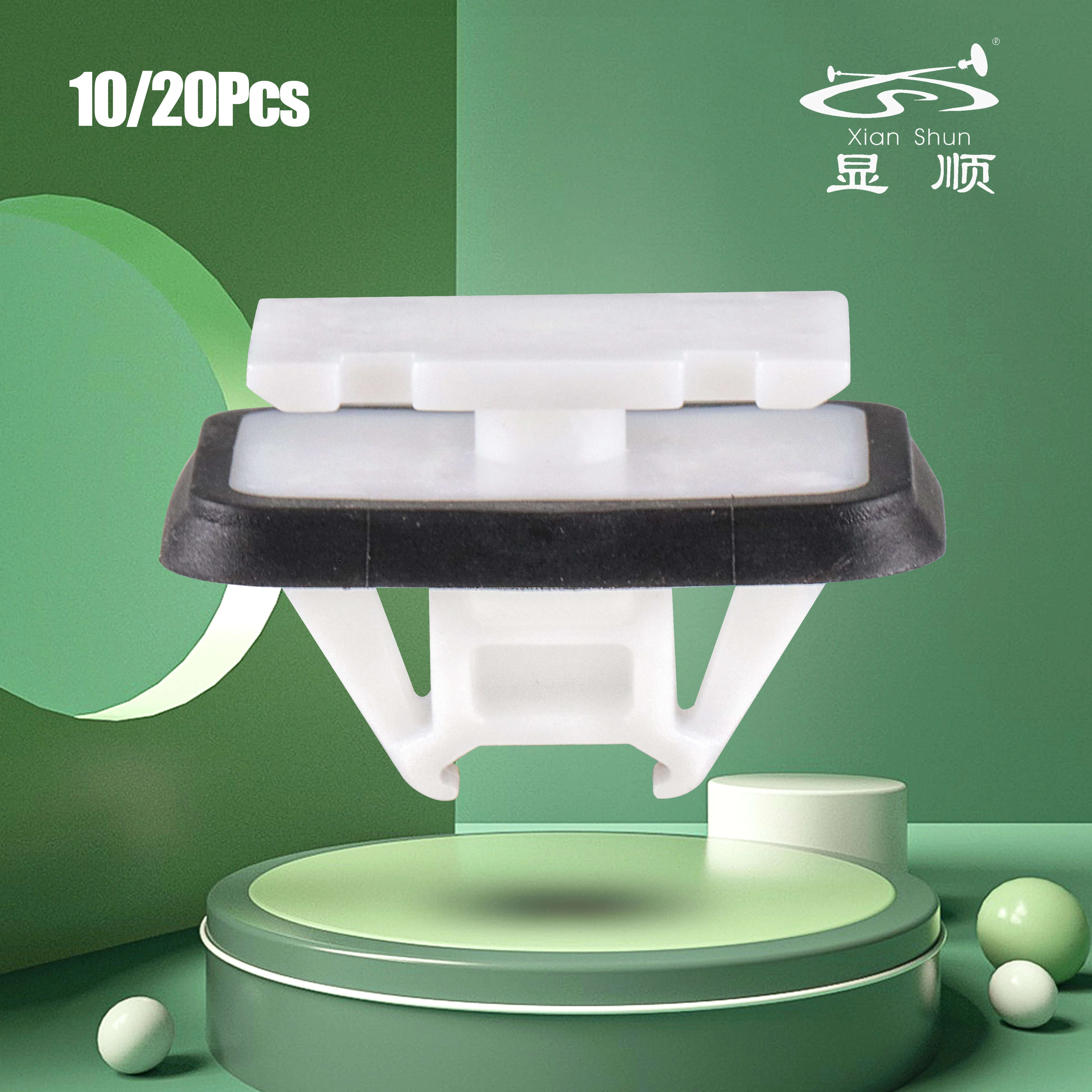 

10/20Pcs White POM Side Skirt Guard Interior Replacement Parts Car Fastening Clips Car Accessories For Geely 888485319