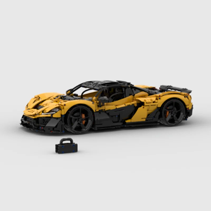 4246pcs Moc-42172 P1 Technical Mclarened W1 Super Racing Car Building Blocks Creative Assembly Bricks Toys Kids Christmas Gift