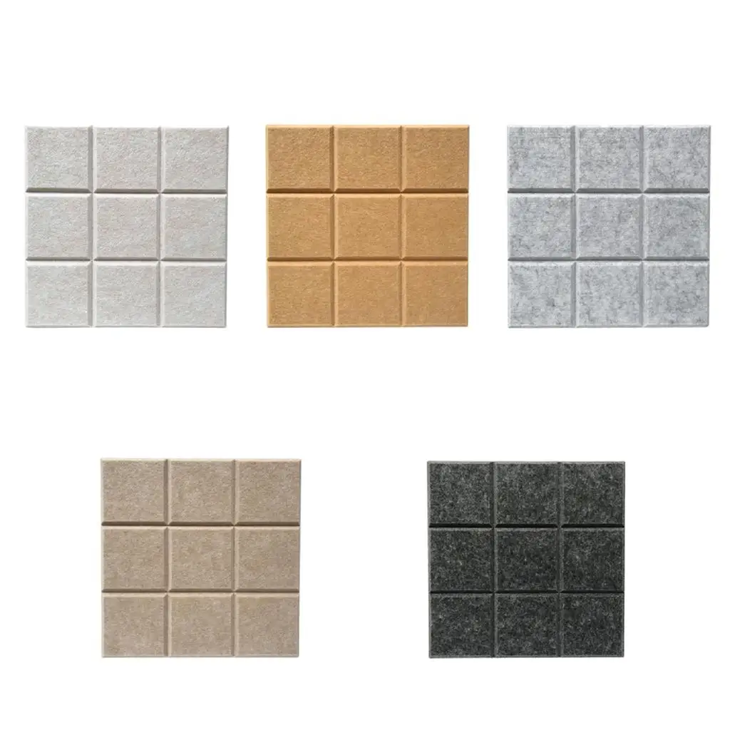 Cork Bulletin Board com Self- Backing, Message Board, 12x12 em