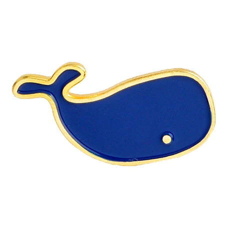 Cartoon Sea Animal Enamel Pins Shark Dolphin Divers Crabs Brooches Alloy Clothing Backpack Badge Jewelry Gift for Children