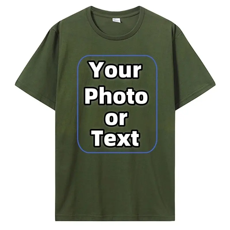 Футболка 6300A с персонализированным дизайном, хлопок