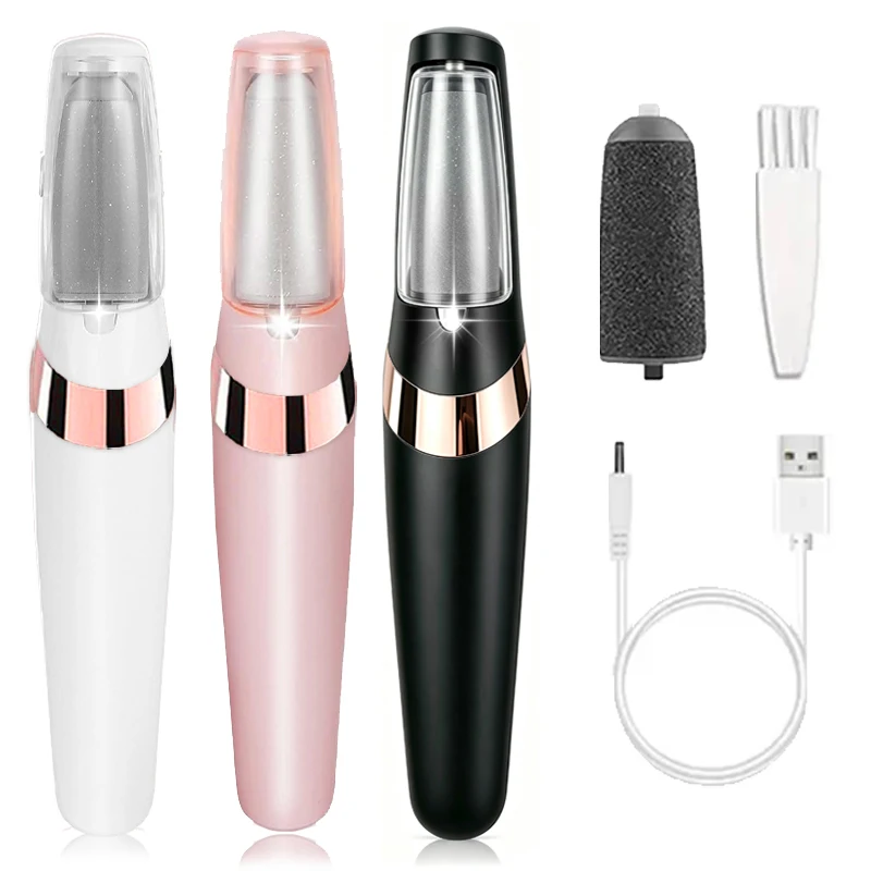 Portable Electric Foot Grinder Electric Dead Skin Foot Therapy Automatic Grinding Machine Rechargeable Roller Foot Therapy Tool