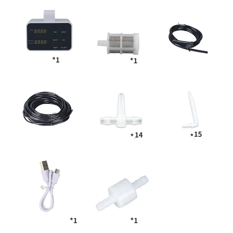 Garden Irrigation Watering System Garden Watering Timer Automatic Watering Device for Plants Gardening Tools-ELEC