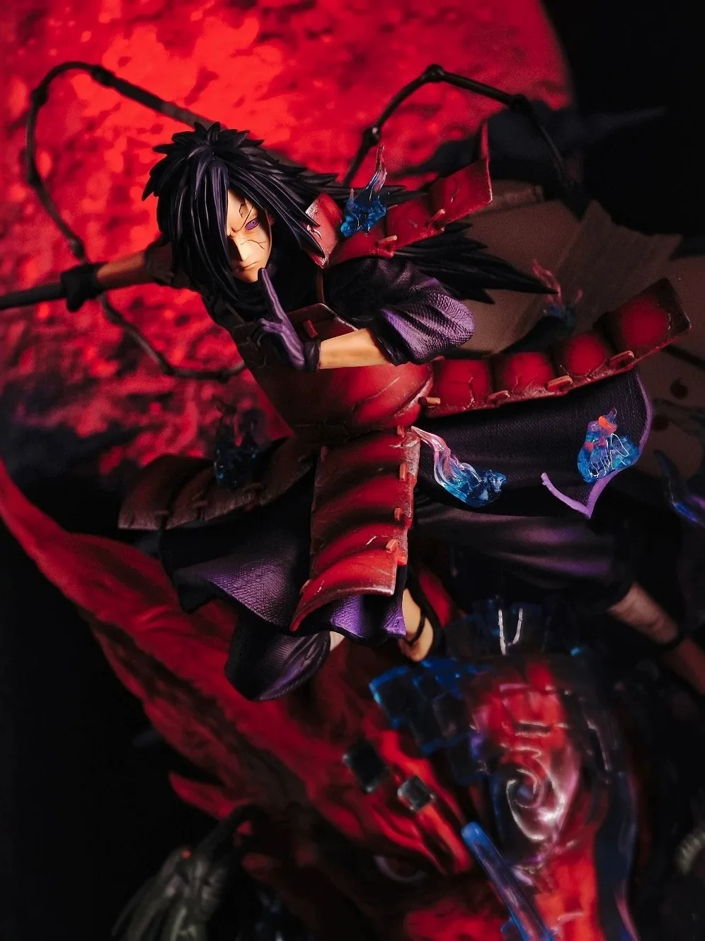 Luminous Moon Background Anime Figure Collectible PVC Statue Tower Desk Toy Gift Glowing Moon Series /6 Scale Collectables