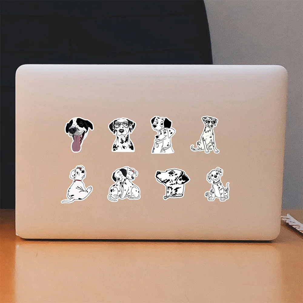 10/30/50pcs Disney Movie Kawaii 101 Dalmatians Stickers for Kid Toy Cute Cartoon Waterproof Decal DIY Phone Luggage Water Bottle