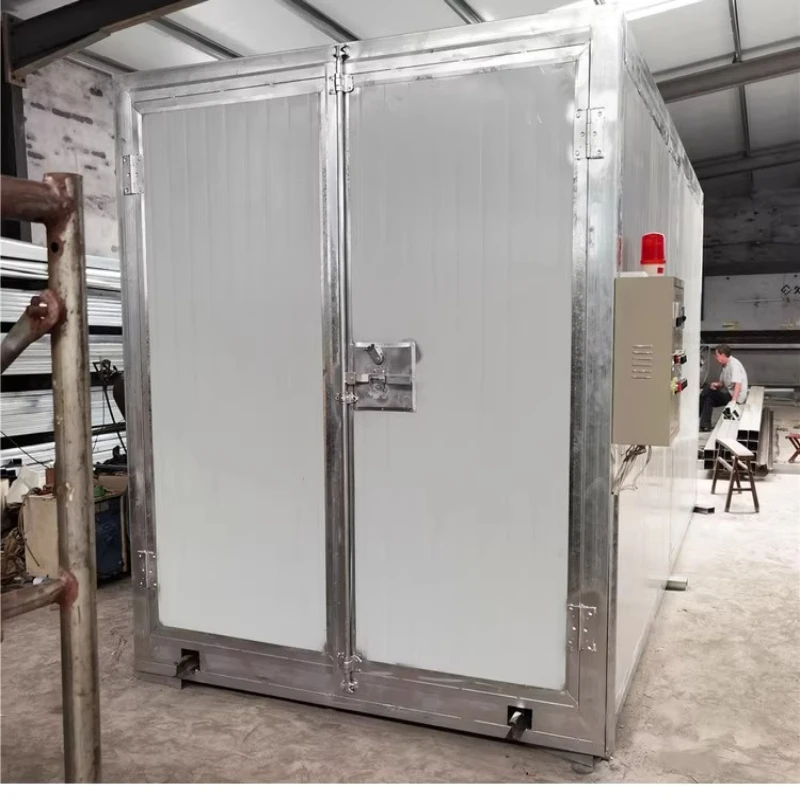 FOB High Temperature Paint Booth Powder Coating Equipment Complete Set of Electrostatic Spraying Powder Curing Oven Drying - Image 2