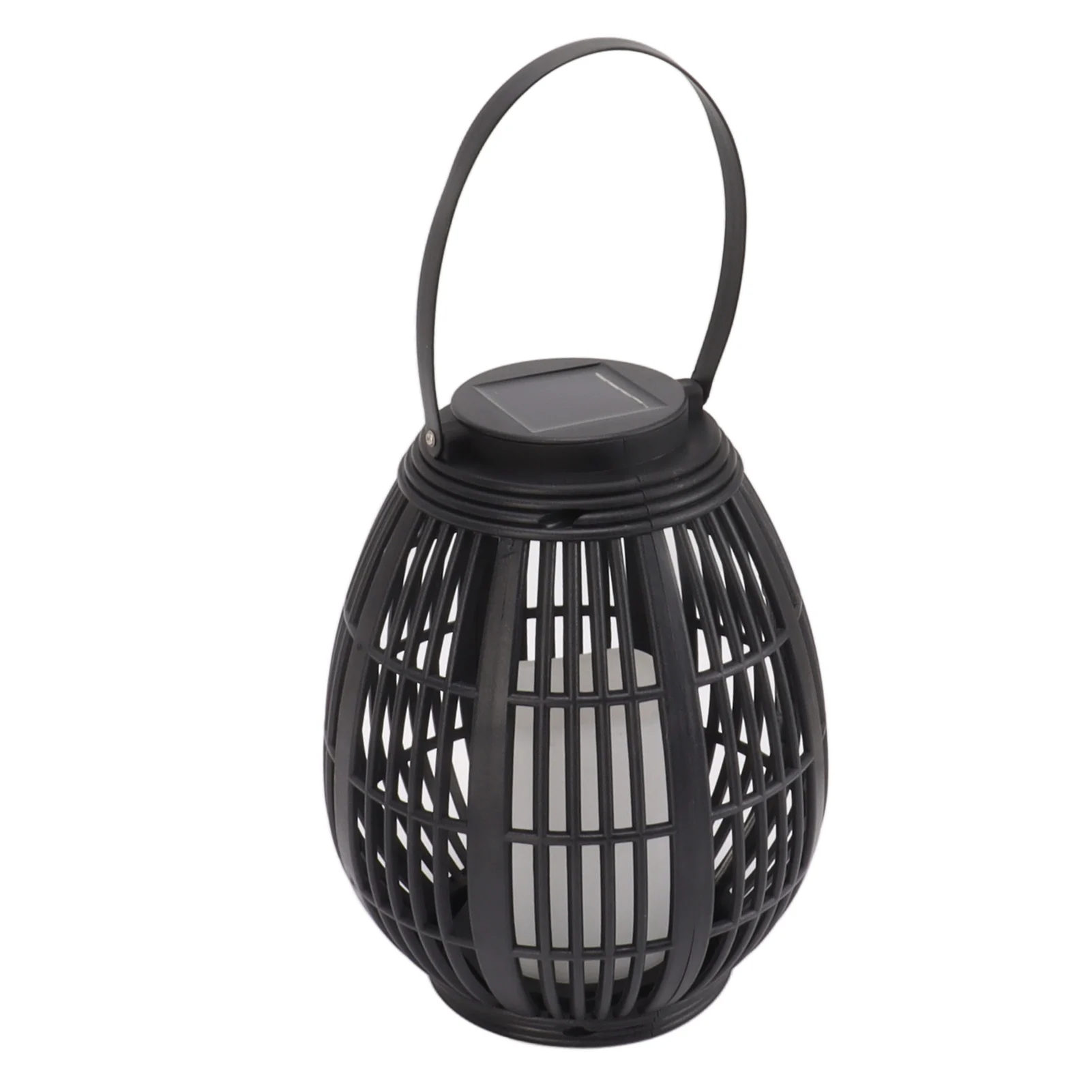 Creative New LED Solar Plastic Lantern Outdoor Waterproof Courtyard Villa Garden Decoration Atmosphere Lighting Fixtures