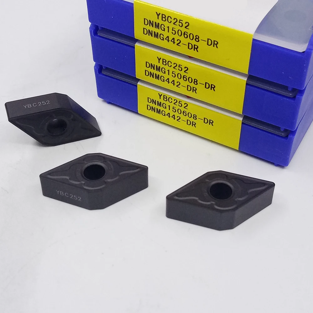 DNMG 150608 ZCC CNC Cemented Carbide Cutting for steel YBC251 YBC351 YBC252 YBC152 YBD152 DNMG150608-DR