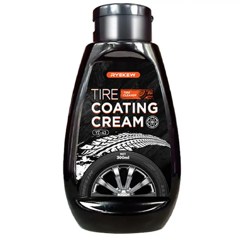 

Tire Coating Paste Tire Gloss For Restoring Color And Tire Protection Car Tire Refurbishment Bright Coating Paste 300ml Tire