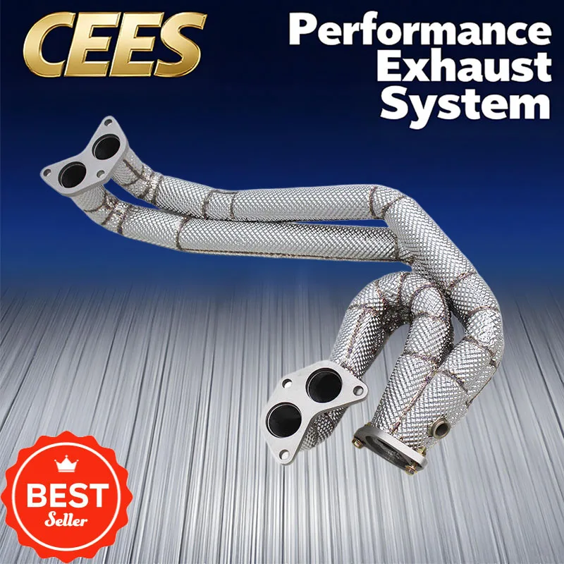 

CEES Free Flow Header Manifold Exhaust for Toyota GR86/86 2.4L 2022-2023 Street Car Stainless Steel Exhaust Pipes Muffler System