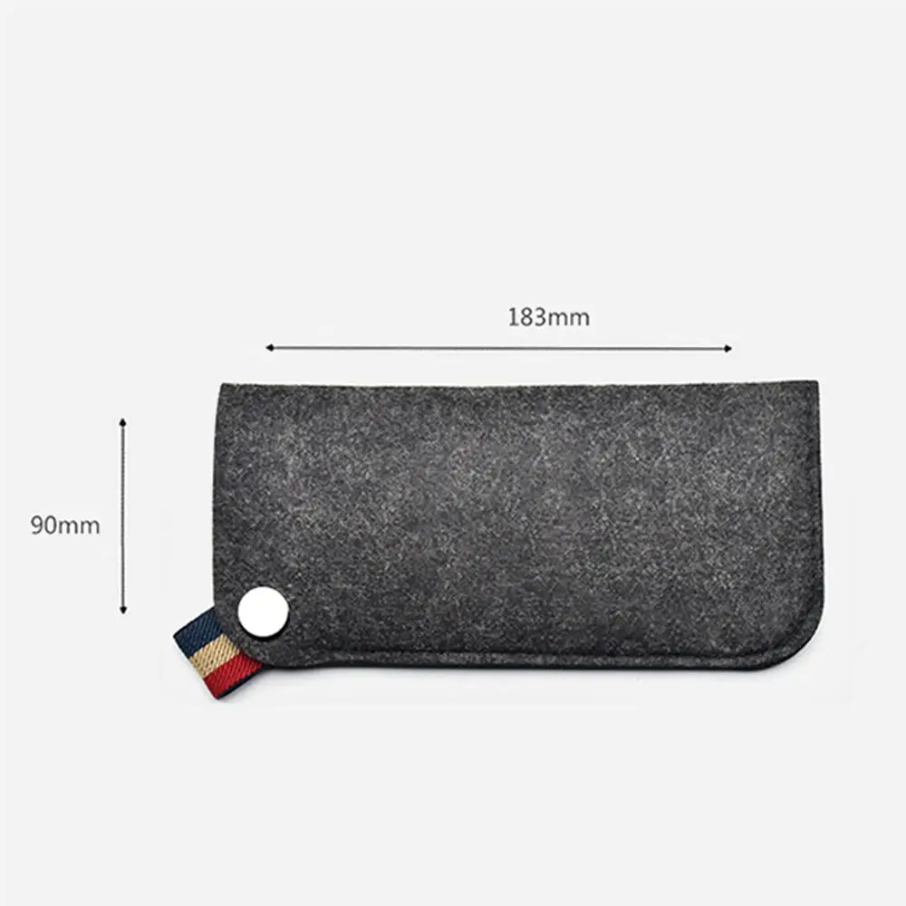 Soft Phone Bag Accessories Container Felt Cloth Sunglasses Glasses Storage Glasses Bags Sunglasses Bag Glasses Box