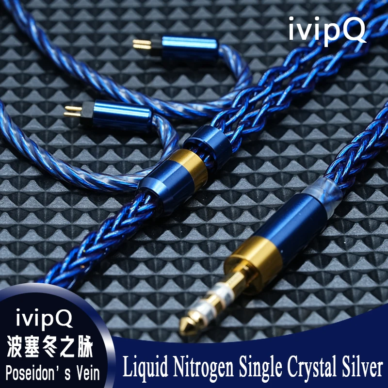 IvipQ-Poseidon's Vein Liquid Nitrogen Single Crystal Silver